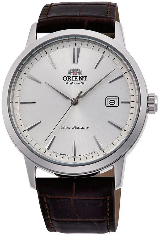 Orient Herrklocka RA-AC0F07S Contemporary Silverfärgad/Läder Ø41.6 - Orient