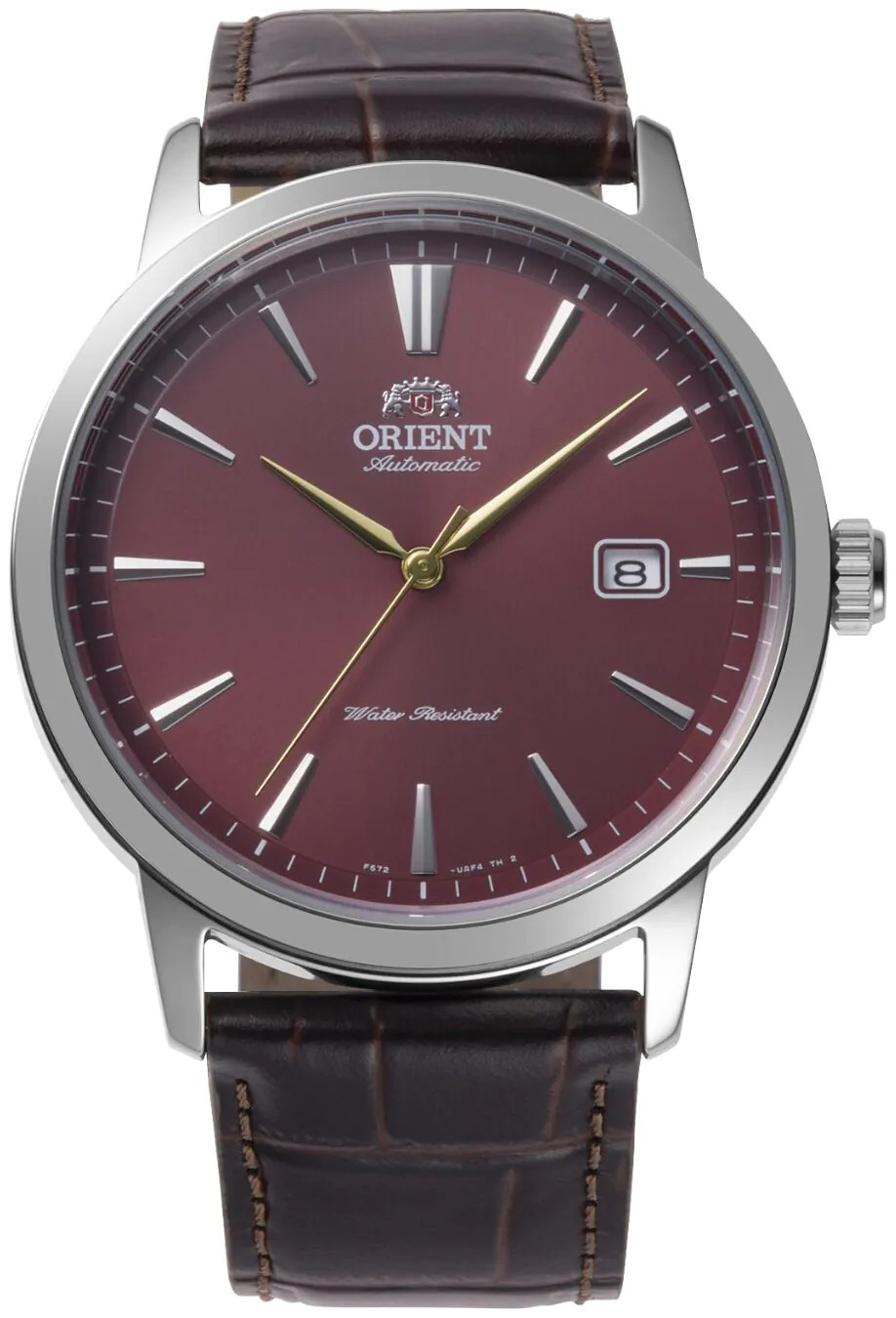 Orient Herrklocka RA-AC0F15R30B Contemporary Brun/L&auml;der &Oslash;42 mm