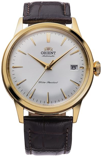 Orient RA-AC0M01S30B Bambino Silverfärgad/Läder Ø38.4 mm