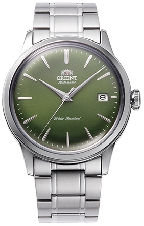 Orient Herrklocka RA-AC0M09E30B Bambino Grön/Stål Ø38.4 mm