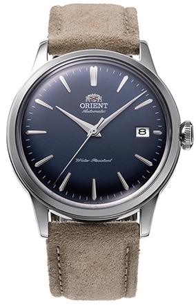 Orient Herrklocka RA-AC0M12L30B Bambino Blå/Läder Ø38.4 mm - Orient
