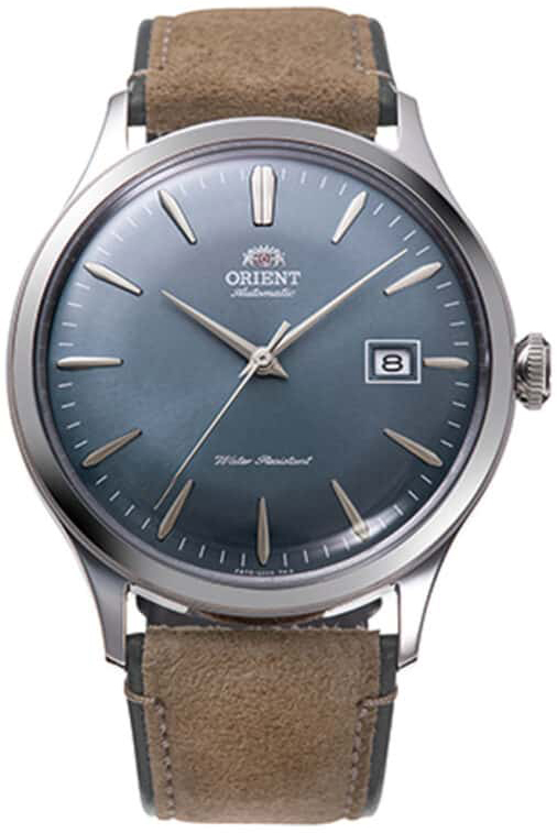 Orient Herrklocka RA-AC0P03L Bambino Blå/Läder Ø42 mm - Orient