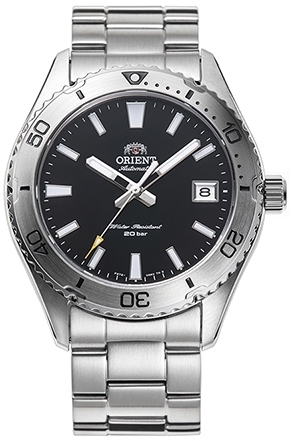 Orient Herrklocka RA-AC0Q01B30B Mako Svart/Stål Ø39.9 mm - Orient