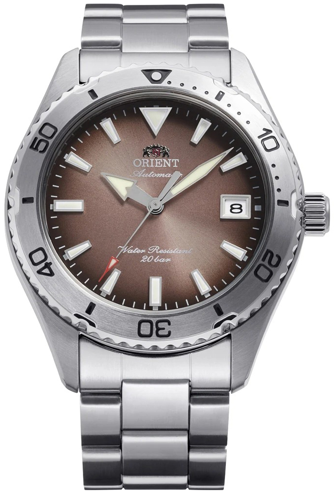 Orient Herrklocka RA-AC0Q17Y30B Mako Brun/Stål Ø39 mm