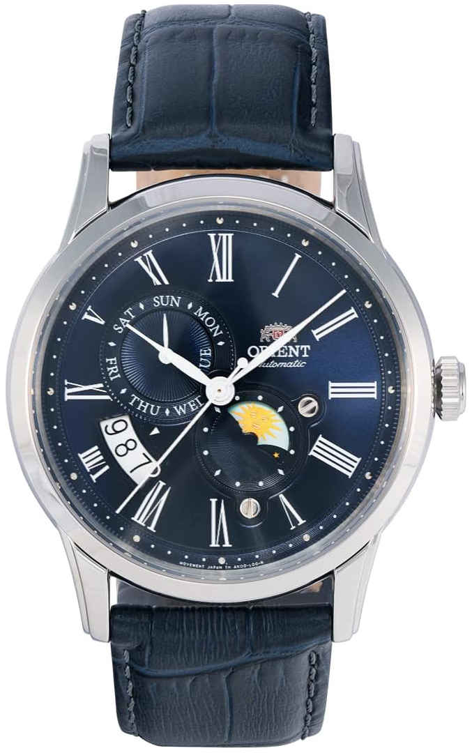 Orient Herrklocka RA-AK0011D30B Classic Blå/Läder Ø42 mm - Orient