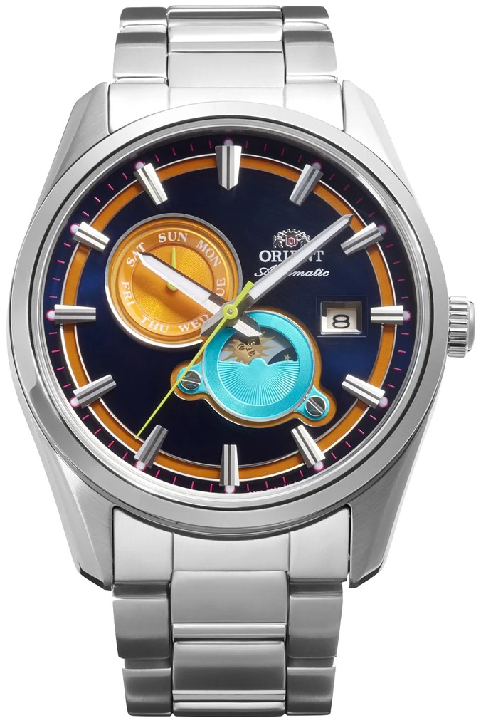 Orient Herrklocka RA-AK0316L30B Stretto Flerfärgad/Stål Ø41 mm