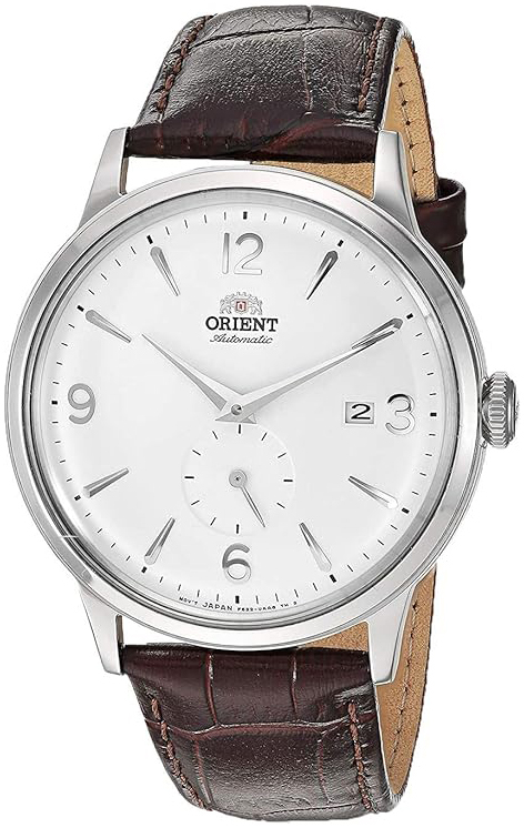 Orient Herrklocka RA-AP0002S30B Bambino Silverfärgad/Läder Ø40.5 mm - Orient