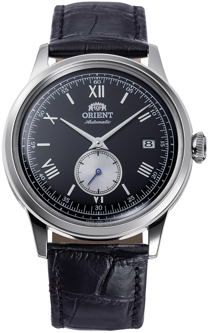 Orient Herrklocka RA-AP0101B30B Bambino Svart/Läder Ø38.4 mm - Orient