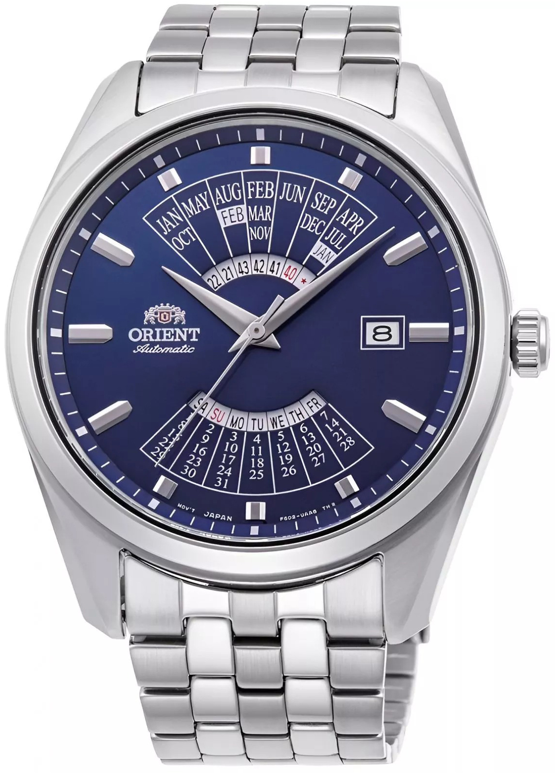 Orient Herrklocka RA-BA0003L30B Contemporary Bl&aring;/St&aring;l &Oslash;44 mm