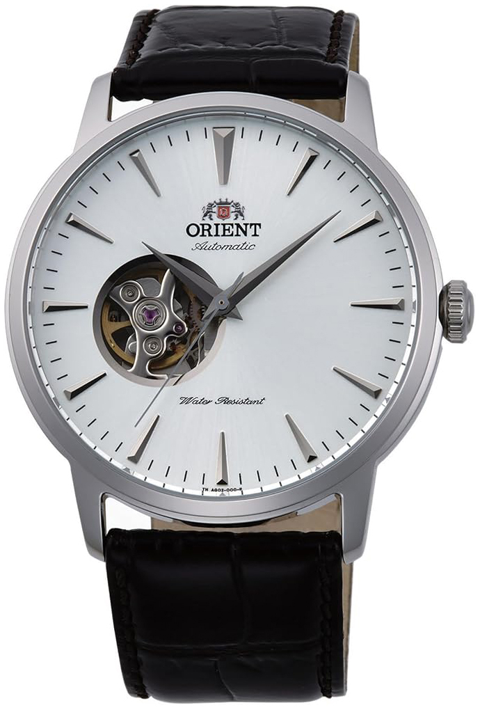 Orient Herrklocka TAG02005W0 Contemporary Vit/L&auml;der &Oslash;41 mm