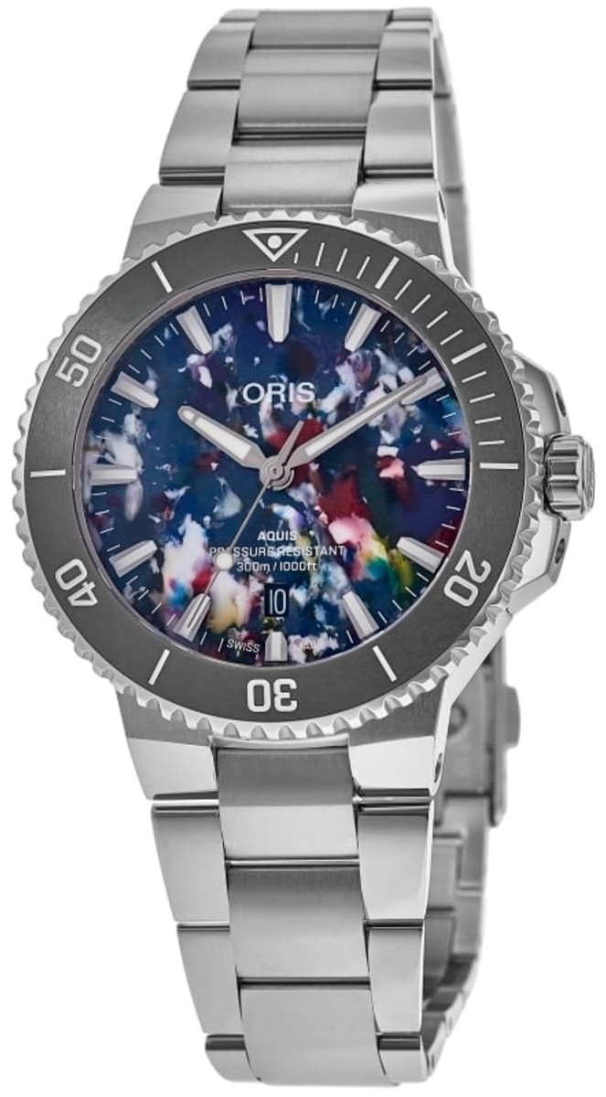 Oris Herrklocka 01 733 7789 4150-07 8 23 04PEB Aquis Upcycle - Oris