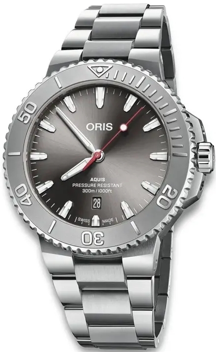 Oris Herrklocka 01 733 7789 4153-07 8 23 04PEB Aquis Relief - Oris