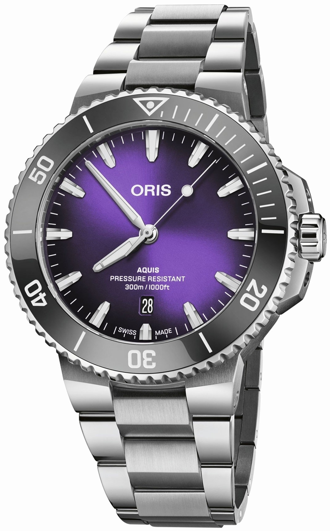 Oris Herrklocka 01 733 7789 4158-07 8 23 04PEB Aquis Taste of Summer - Oris