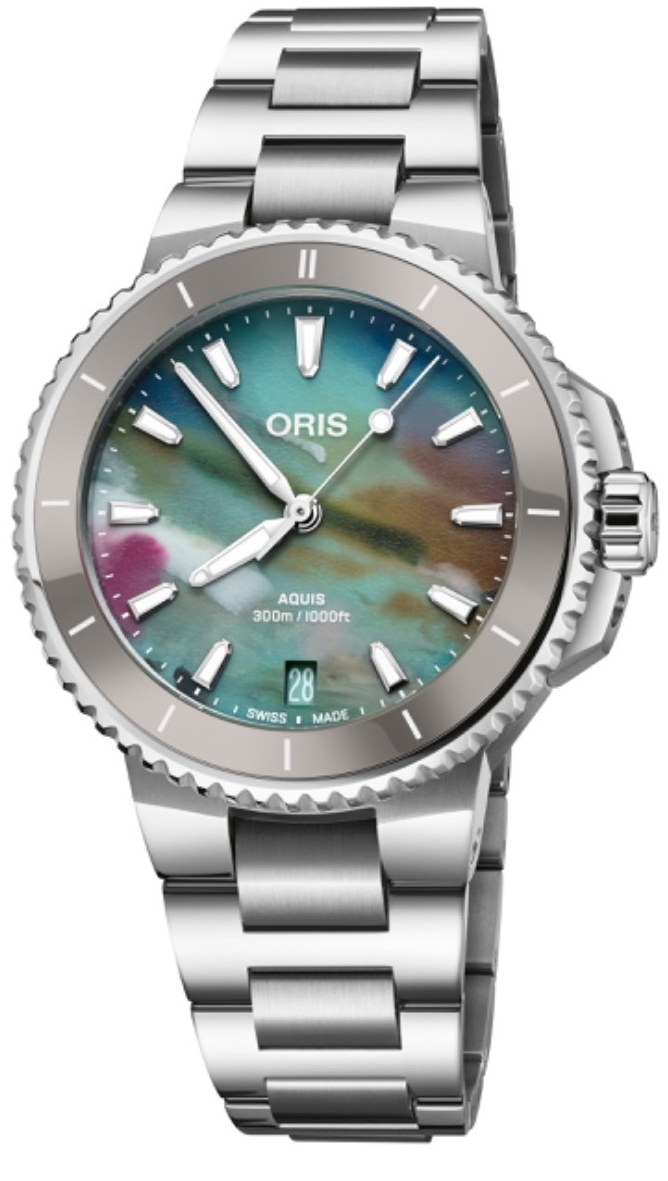 Oris Damklocka 01 733 7792 4150-07 8 19 05P Aquis Upcycle - Oris