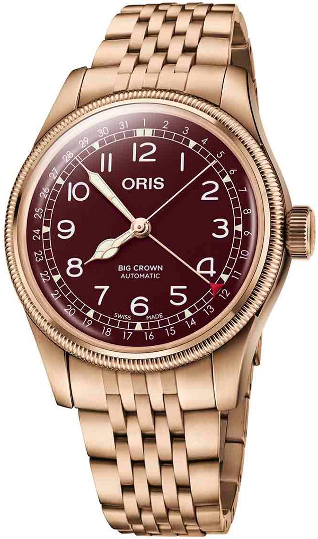Oris Herrklocka 01 754 7741 3168-07 8 20 01 Big Crown Röd/Stål Ø40 - Oris