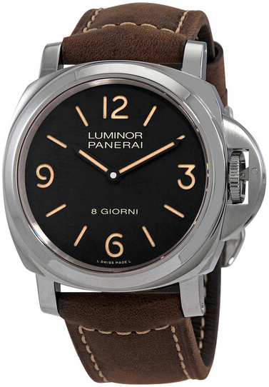 Panerai Herrklocka PAM00914 Luminor Svart/Läder Ø44 mm - Panerai
