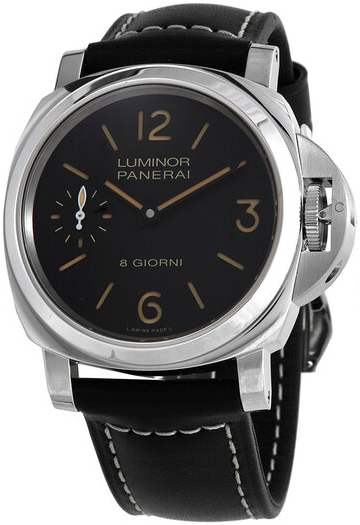 Panerai Herrklocka PAM00915 Luminor Svart/Läder Ø44 mm - Panerai