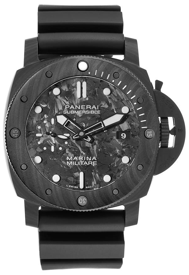 Panerai Herrklocka PAM00979 Marina Grå/Gummi Ø47 mm - Panerai