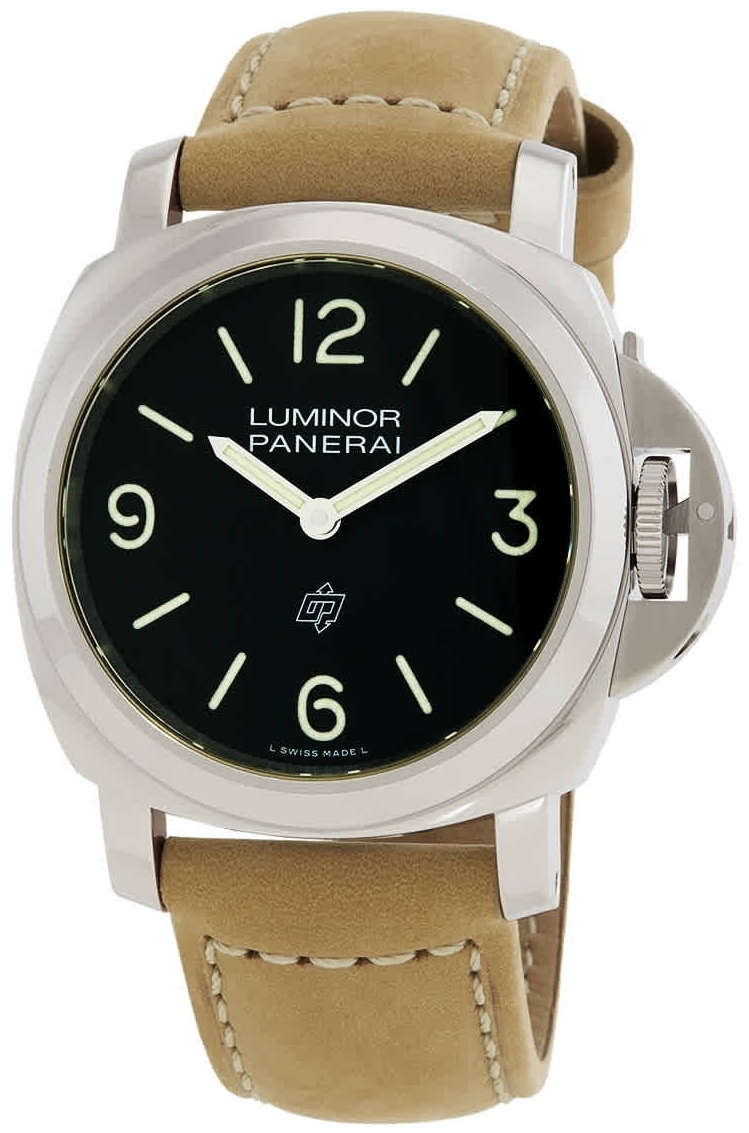 Panerai Herrklocka PAM01086 Luminor Svart/Läder Ø44 mm - Panerai