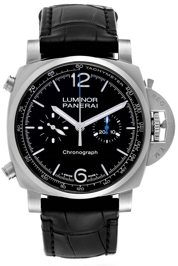 Panerai Herrklocka PAM01109 Luminor Svart/Läder Ø44 mm - Panerai