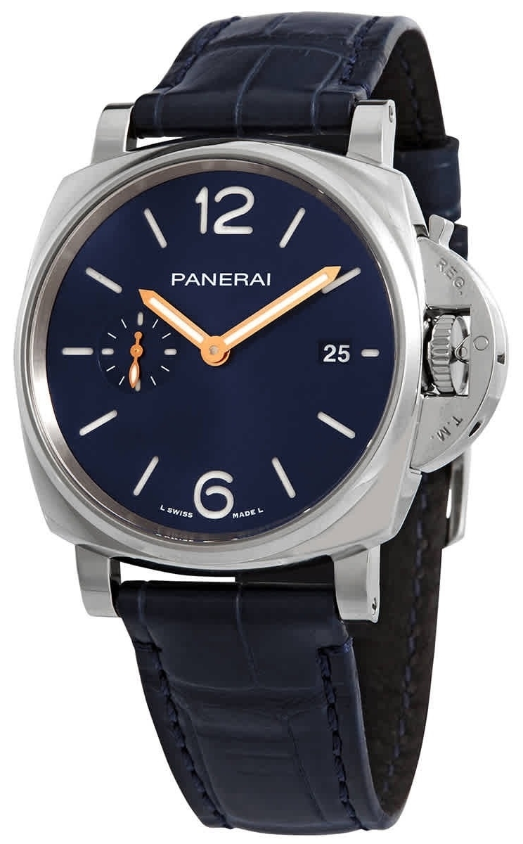 Panerai PAM01274 Luminor Due Blå/Läder Ø42 mm - Panerai