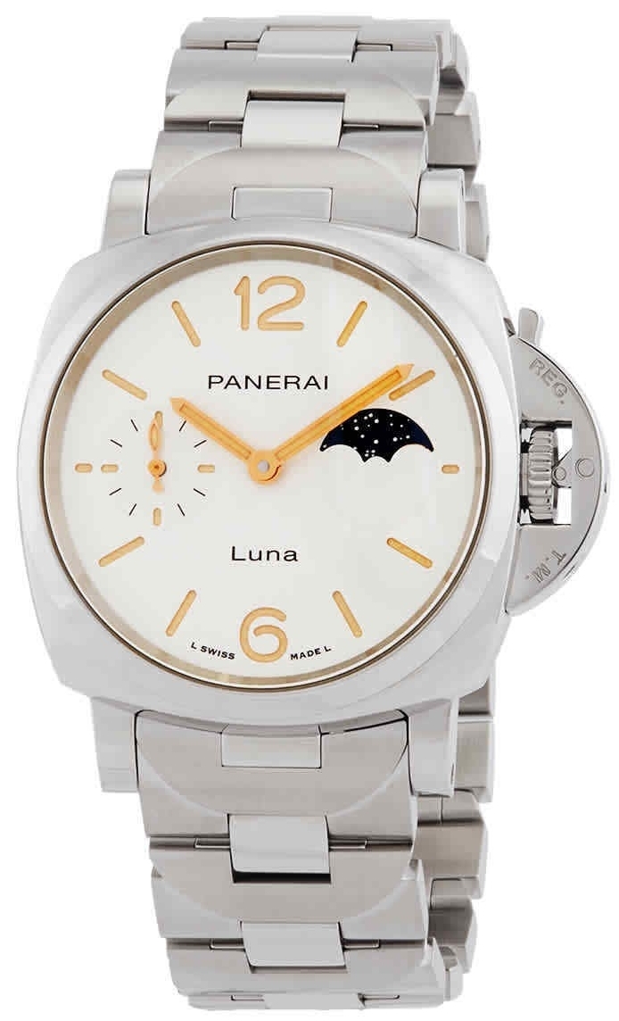 Panerai PAM01301 Luminor Due Vit/Stål Ø38 mm - Panerai