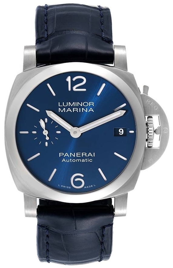 Panerai PAM01370 Luminor Blå/Läder Ø40 mm - Panerai