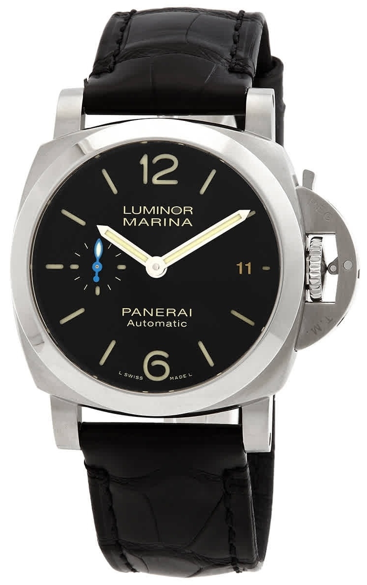 Panerai PAM01372 Luminor Svart/Läder Ø40 mm - Panerai
