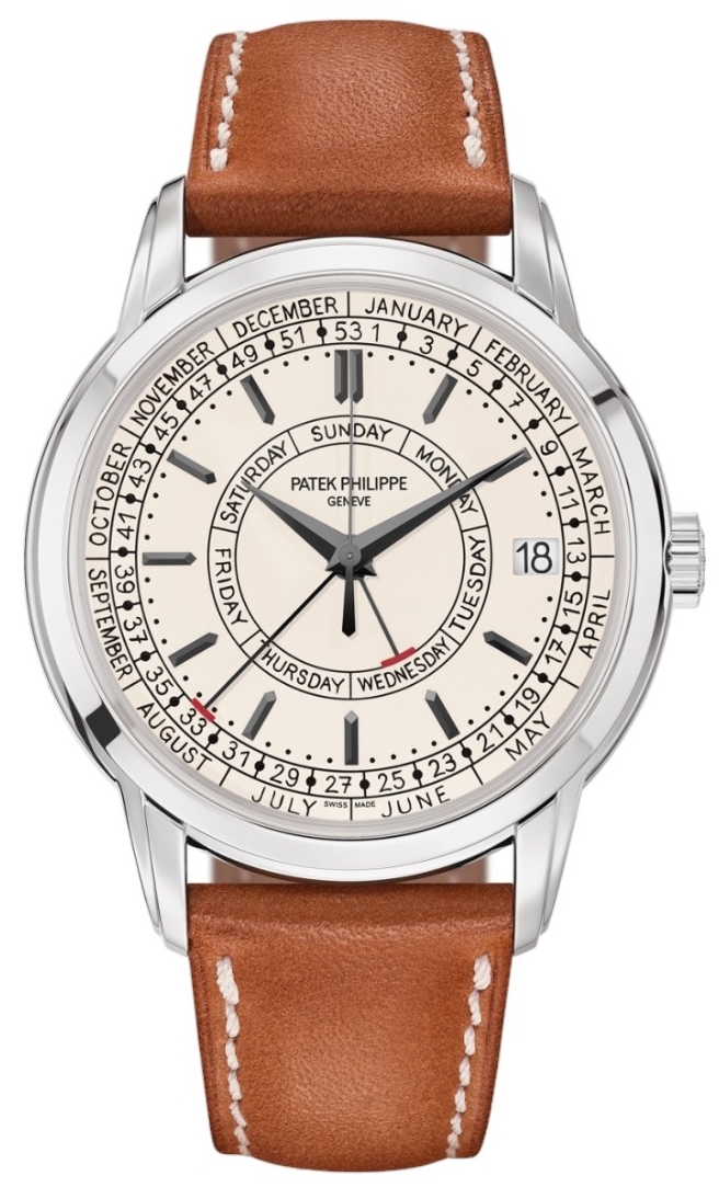 Patek Philippe Damklocka 5212A/001 Complications Antikvit/Läder Ø40