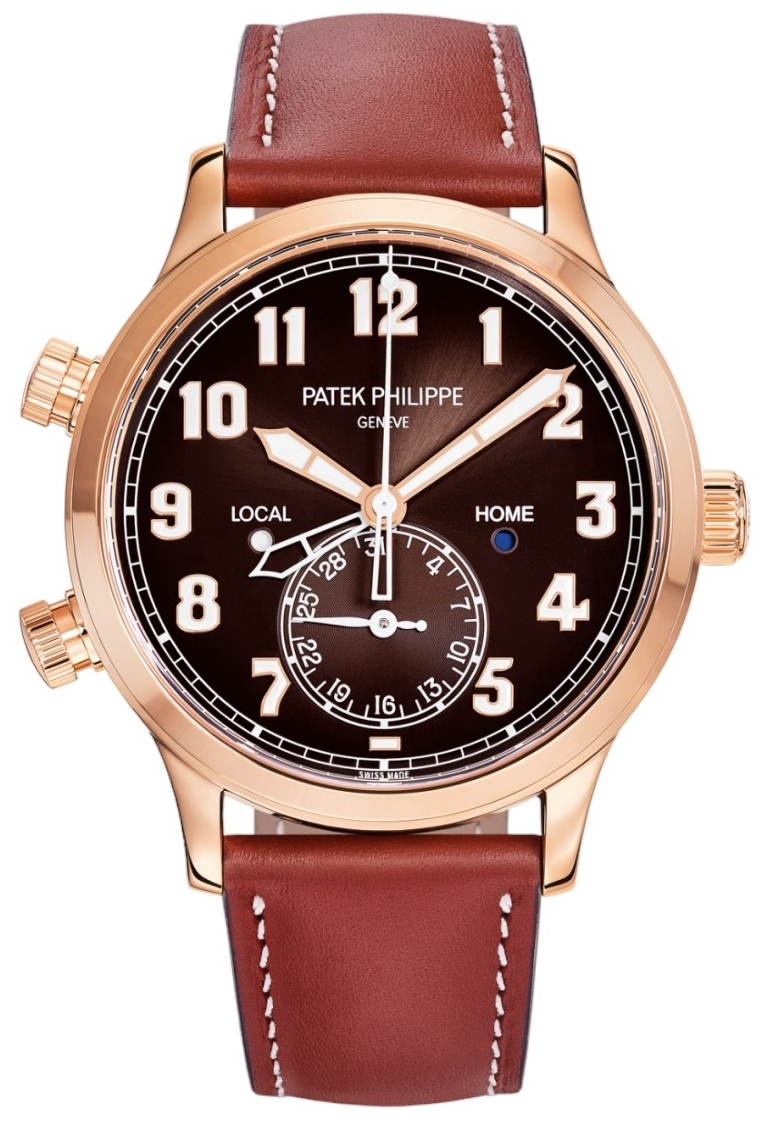 Patek Philippe Herrklocka 5524R/001 Complications Brun/Läder Ø42 mm