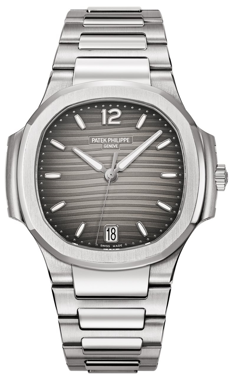 Patek Philippe Damklocka 7118/1A/011 Nautilus Grå/Stål Ø35.2 mm