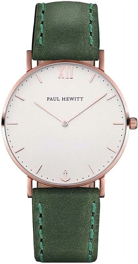 Paul Hewitt Damklocka PH-6455181K Sailor Line Silverfärgad/Läder - Paul Hewitt