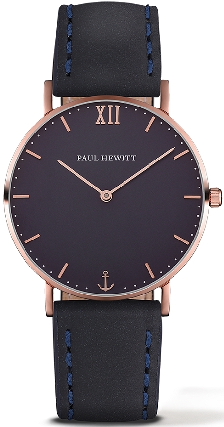 Paul Hewitt Damklocka PH-6455188L Sailor Line Blå/Läder Ø39 mm - Paul Hewitt