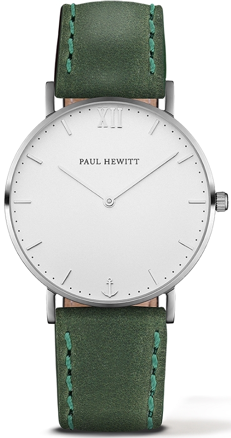 Paul Hewitt Damklocka PH-6455226K Sailor Line Silverfärgad/Läder - Paul Hewitt