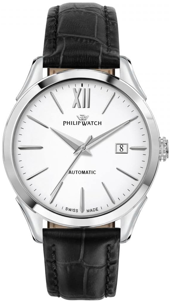 Philip Watch Herrklocka R8221217008 Roma Vit/Läder Ø41 mm