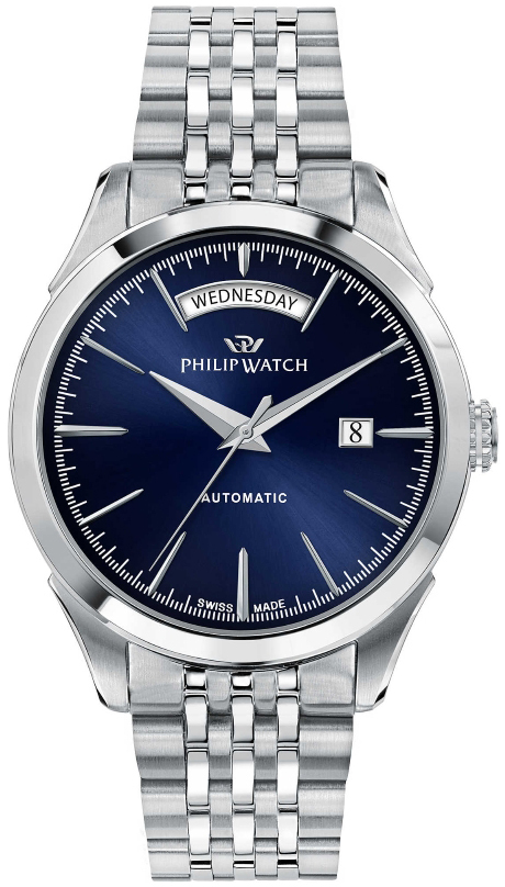 Philip Watch Herrklocka R8223217006 Classic Blå/Stål Ø41 mm - Philip Watch