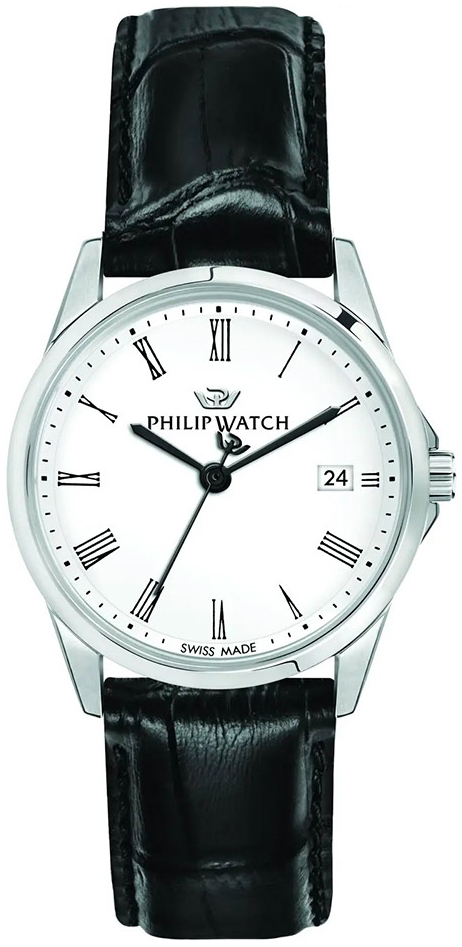 Philip Watch Herrklocka R8251212501 Classic Silverfärgad/Läder Ø38 - Philip Watch
