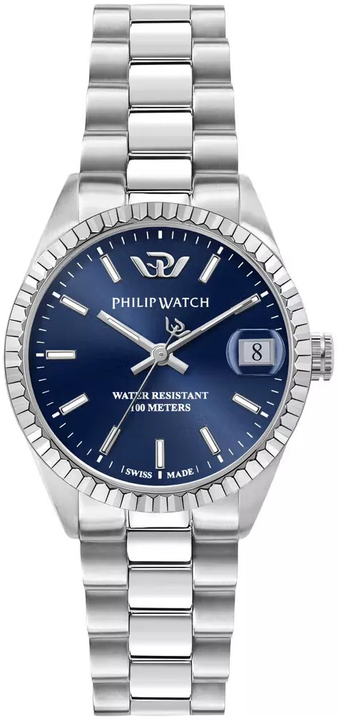 Philip Watch Damklocka R8253597590 Caribe Blå/Stål Ø31 mm