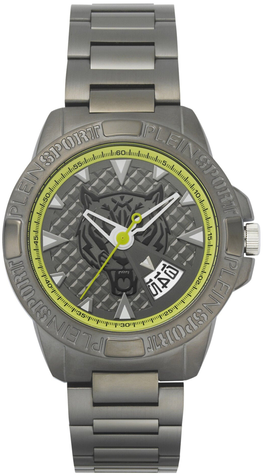 Philipp Plein Herrklocka PSFBA1023 Touchdown Grå/Stål Ø44 mm