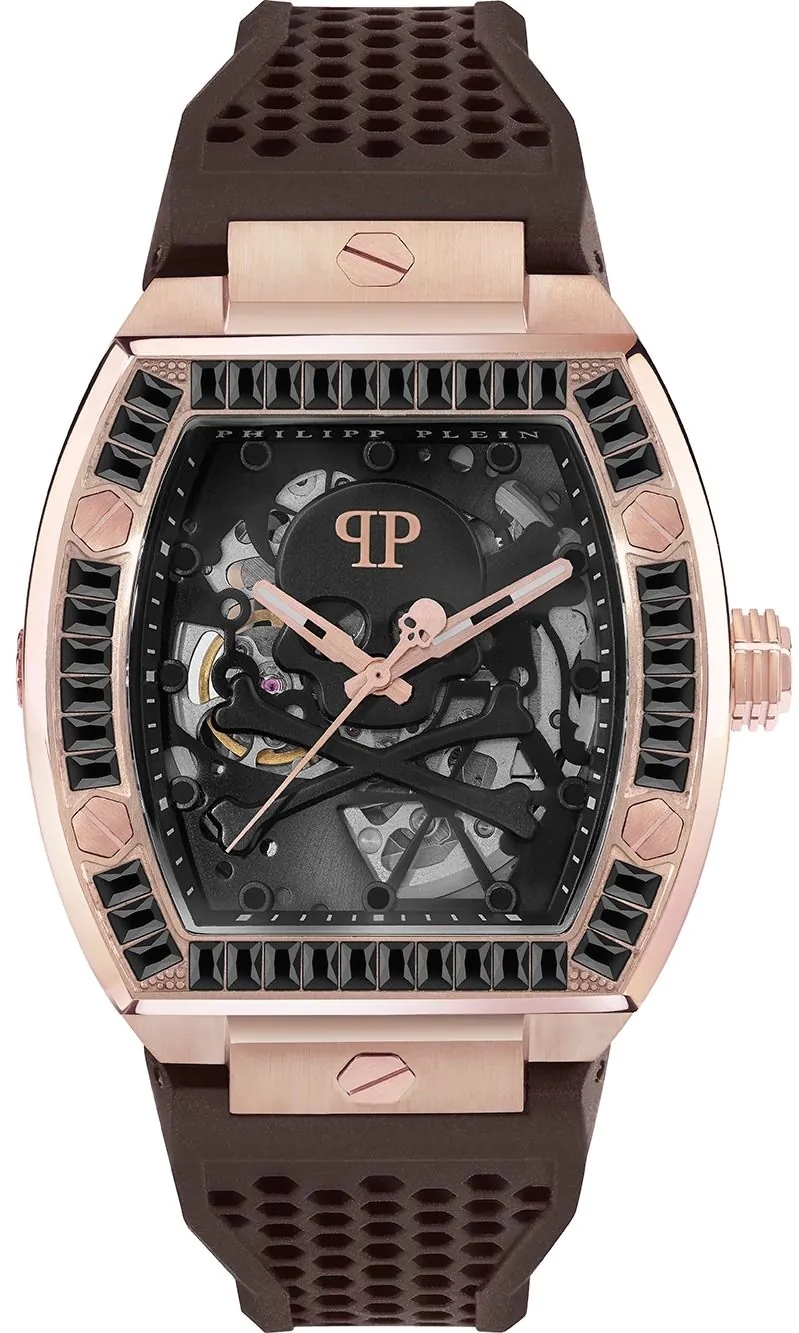 Philipp Plein Herrklocka PWBAA1723 The Skeleton Gummi Ø44 mm - Philipp Plein
