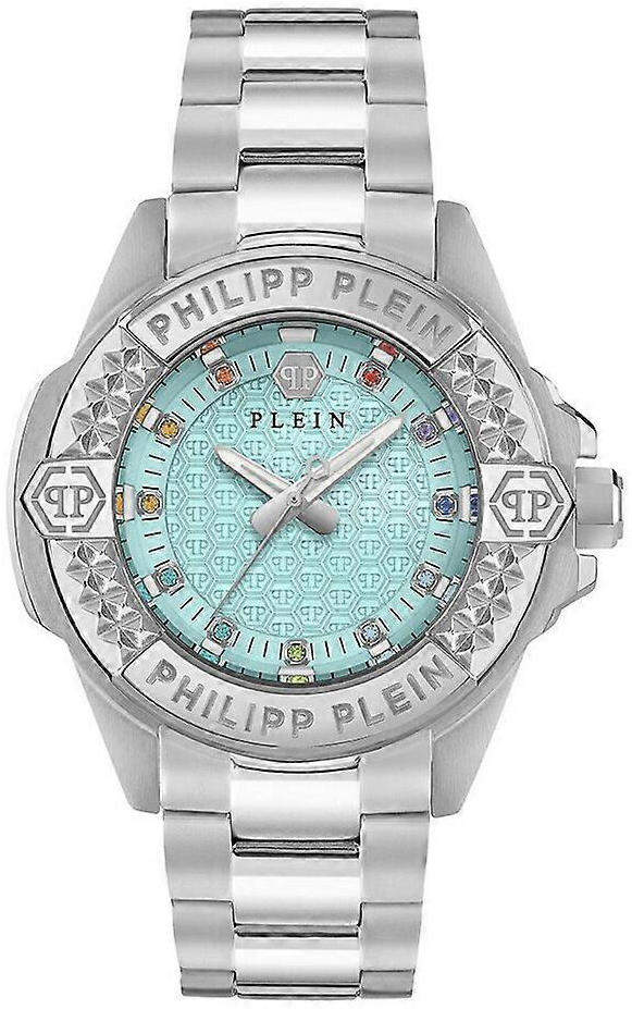 Philipp Plein Damklocka PWOFA0425 Majesty Turkos/Stål Ø38 mm