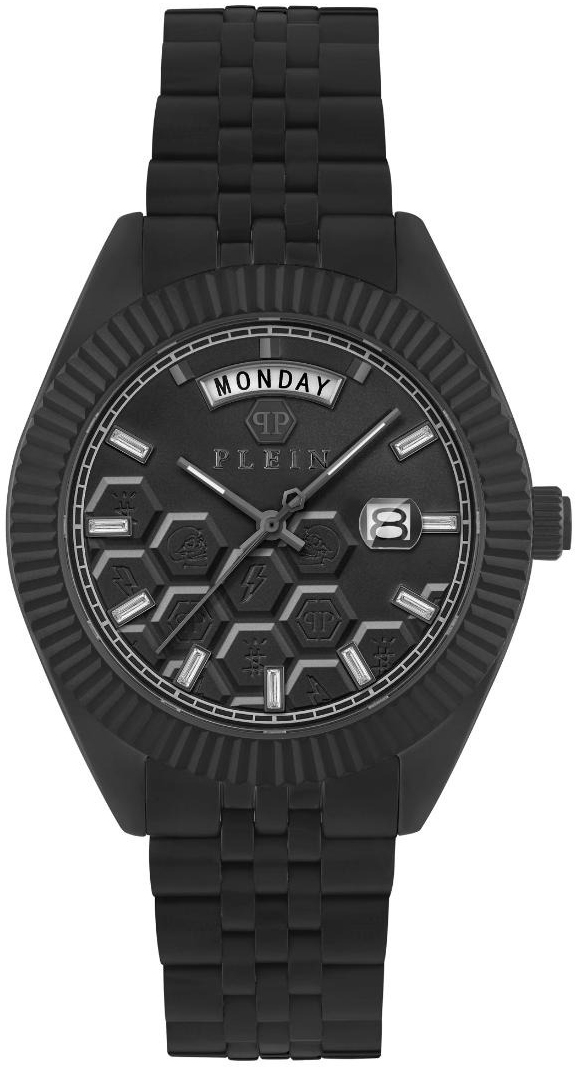 Philipp Plein Herrklocka PWPVA0624 Superlatives Svart/Stål Ø42 mm