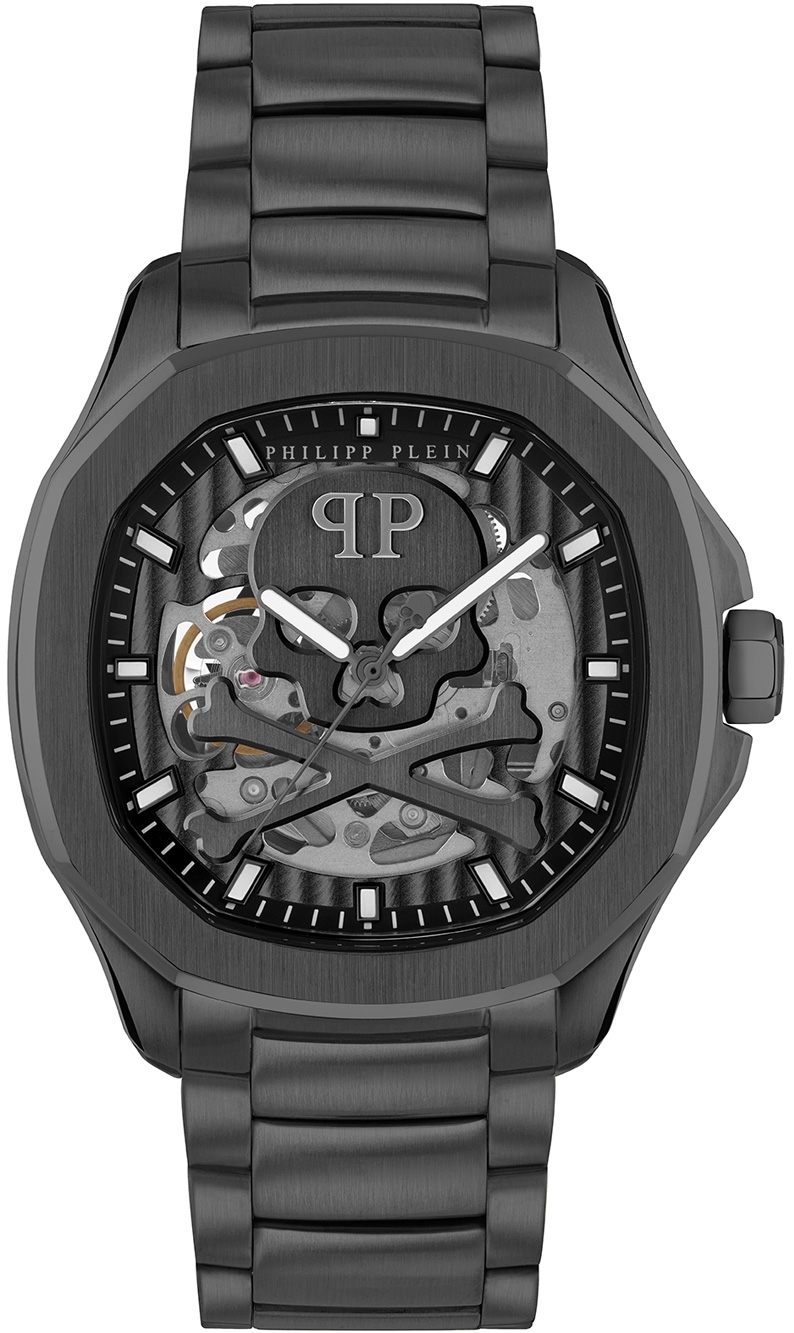 Philipp Plein Herrklocka PWRAA0423 High-Conic Svart/Stål Ø42 mm - Philipp Plein