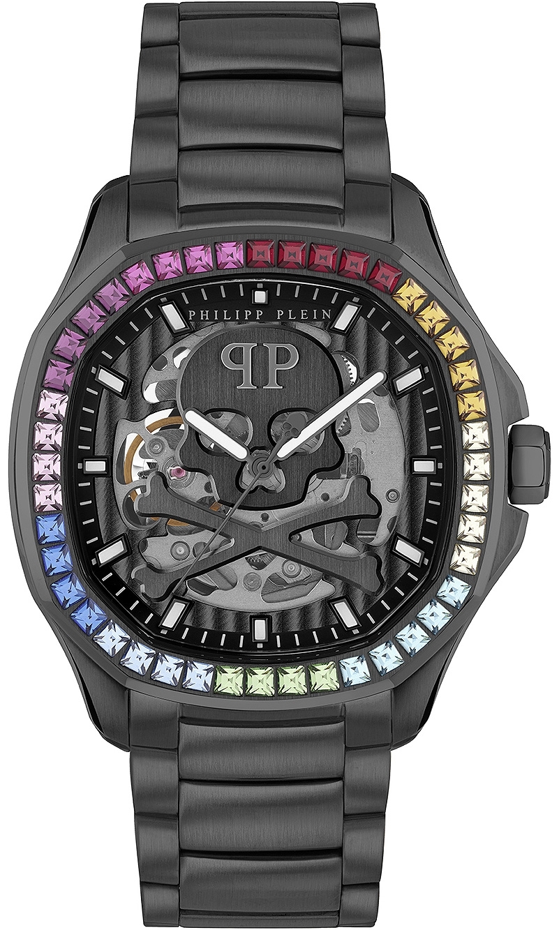 Philipp Plein Herrklocka PWRAA0823 High-Conic Svart/Stål Ø42 mm - Philipp Plein