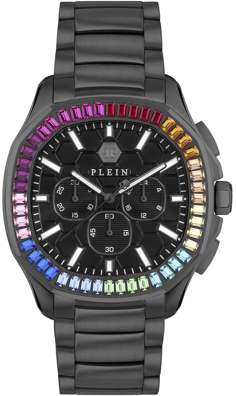 Philipp Plein Herrklocka PWSAA0723 High-Conic Svart/Stål Ø44 mm - Philipp Plein