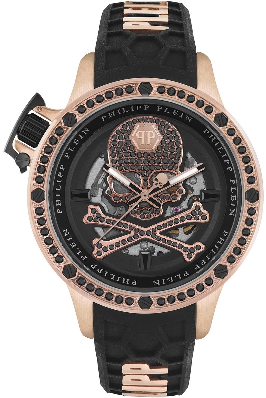 Philipp Plein Herrklocka PWUAA0323 Hyper Sport Svart/Gummi Ø46 mm - Philipp Plein