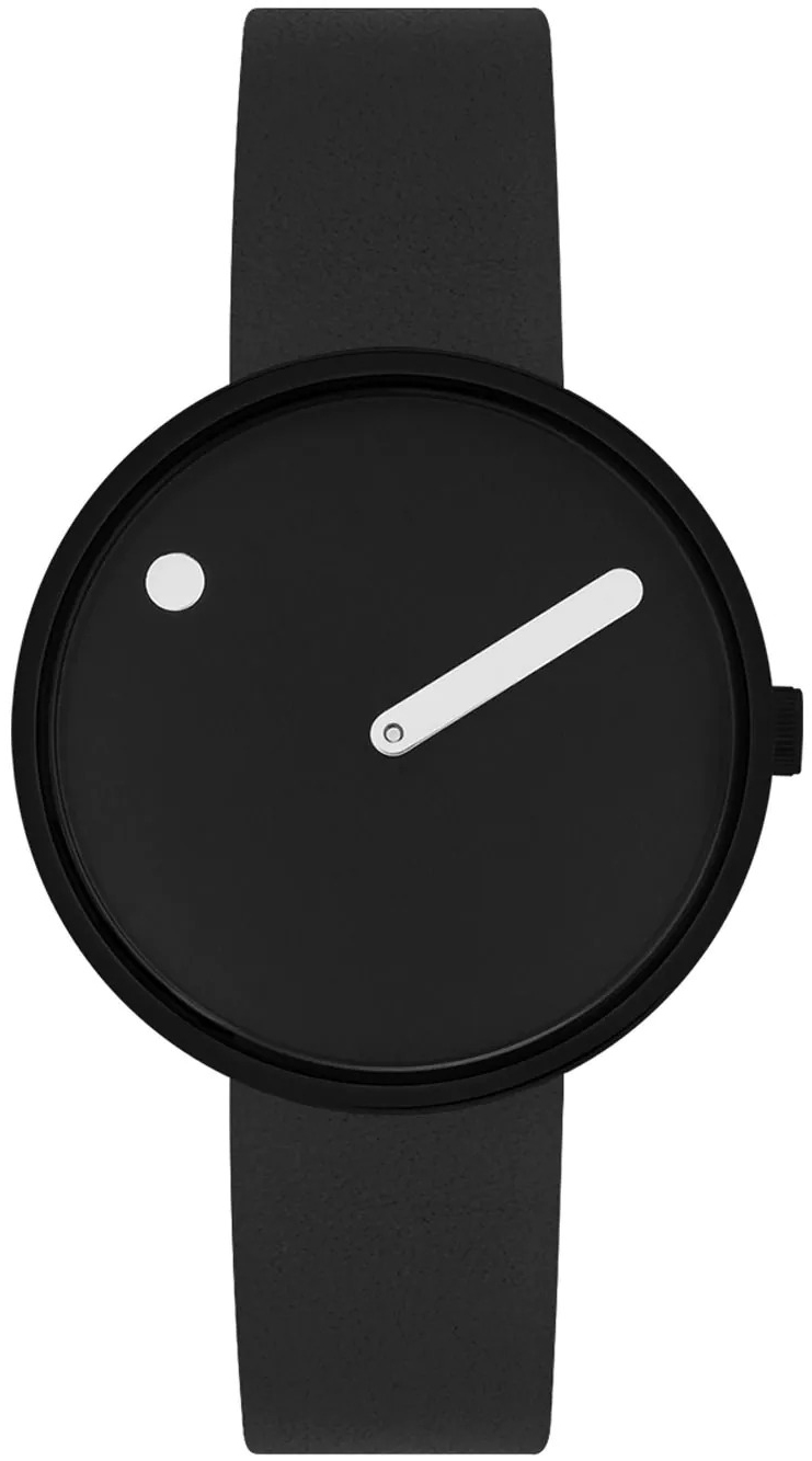 PICTO 34061-0114B Svart/Läder Ø34 mm