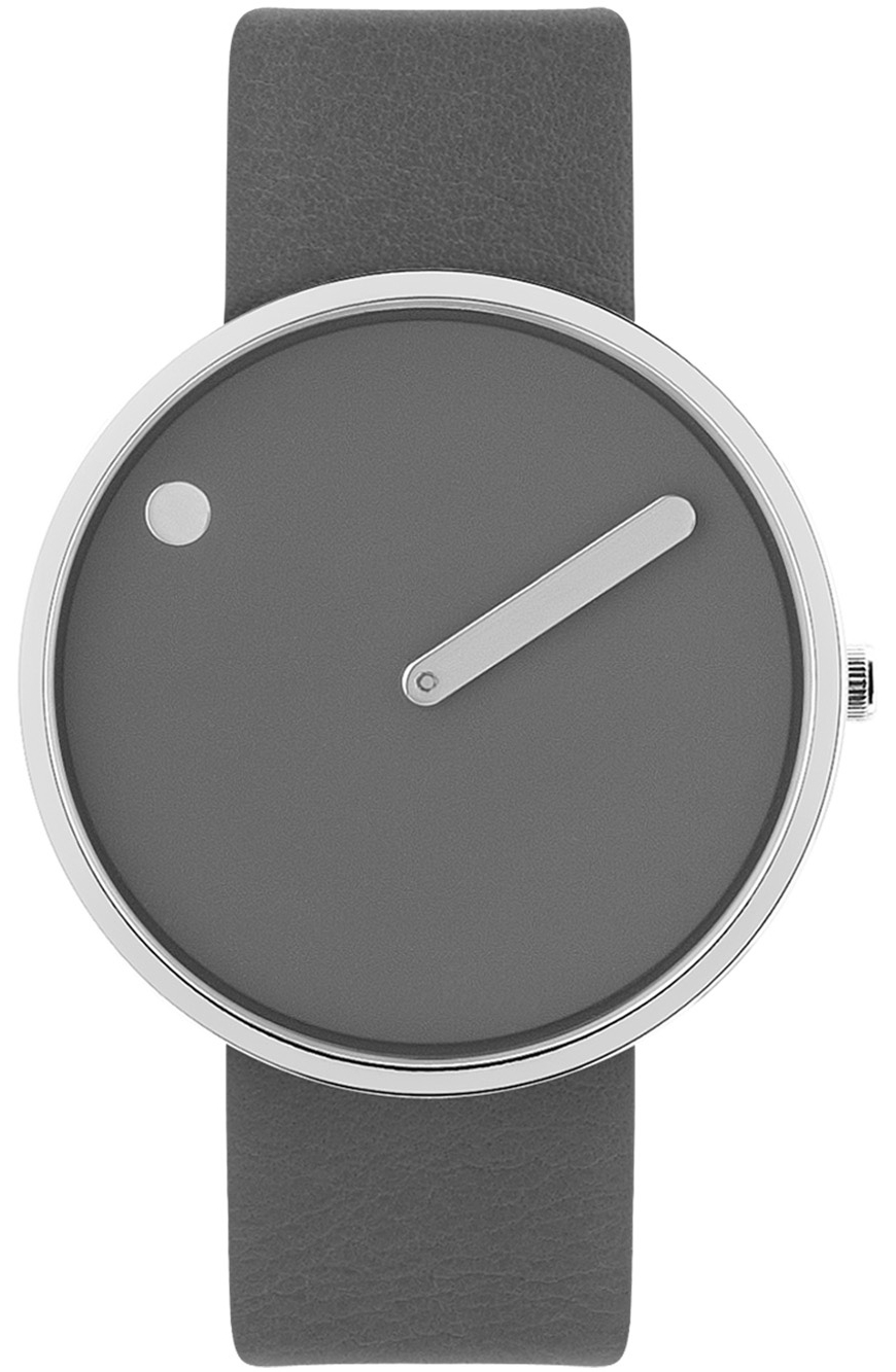 PICTO 43352-6220S Classic Grå/Läder Ø40 mm - PICTO