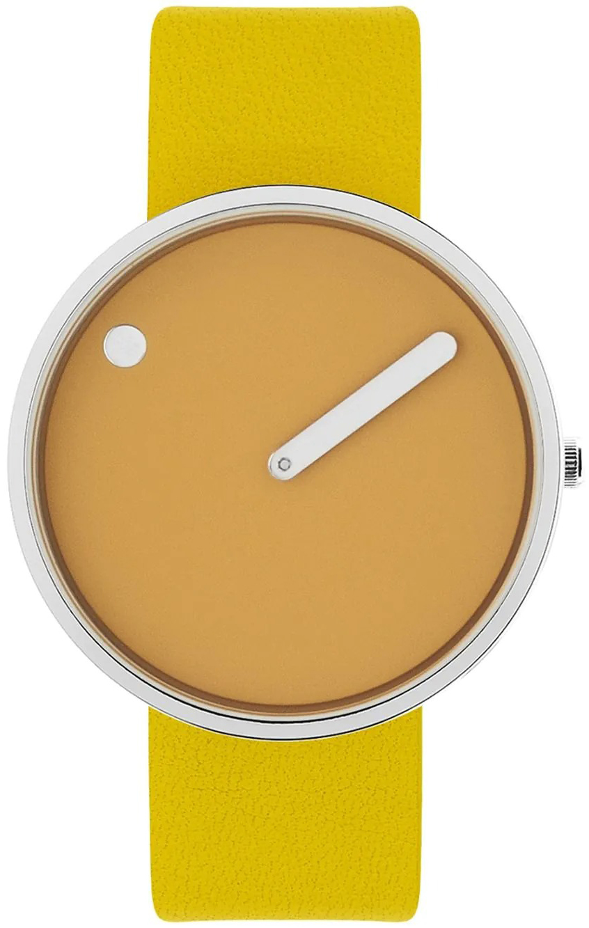 PICTO 43354-6120S Orange/Läder Ø40 mm