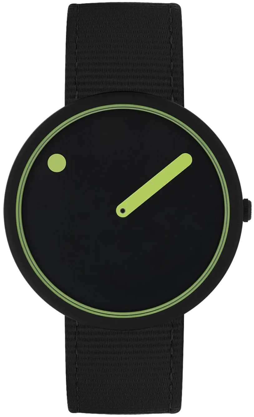 PICTO R44023-R006 Svart/Textil Ø40 mm